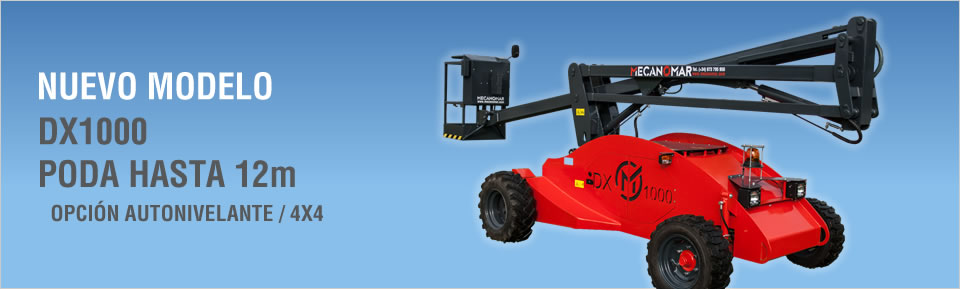 Plataforma elevadora autopropulsada para poda DX-1000